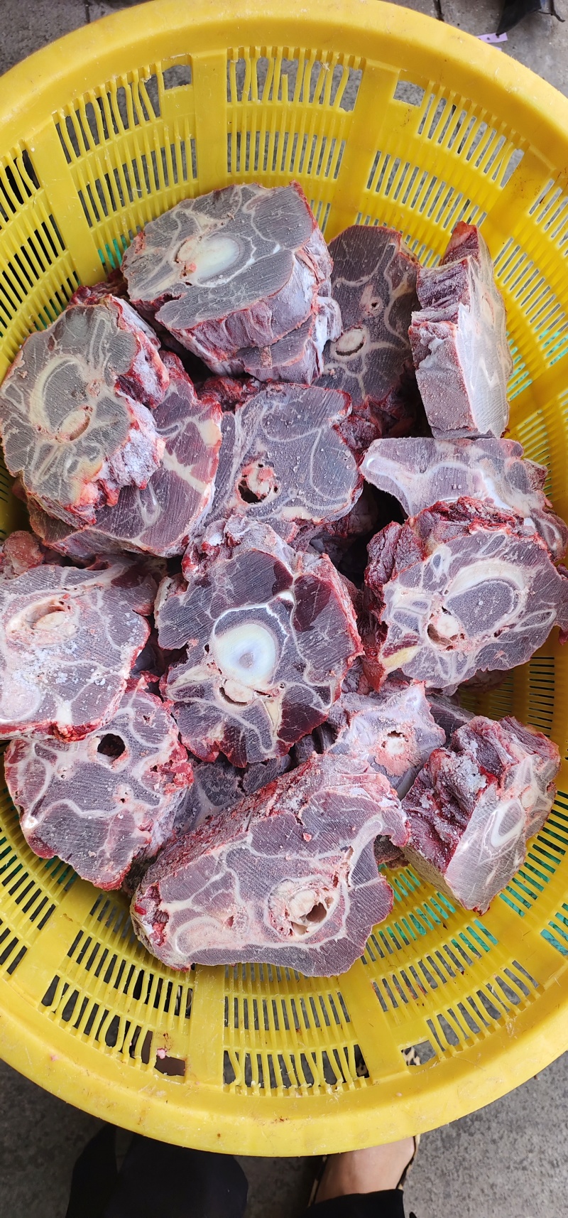 【牛脖骨】当地草原散养黄牛的满肉脖骨！肉超大厚！免费加工