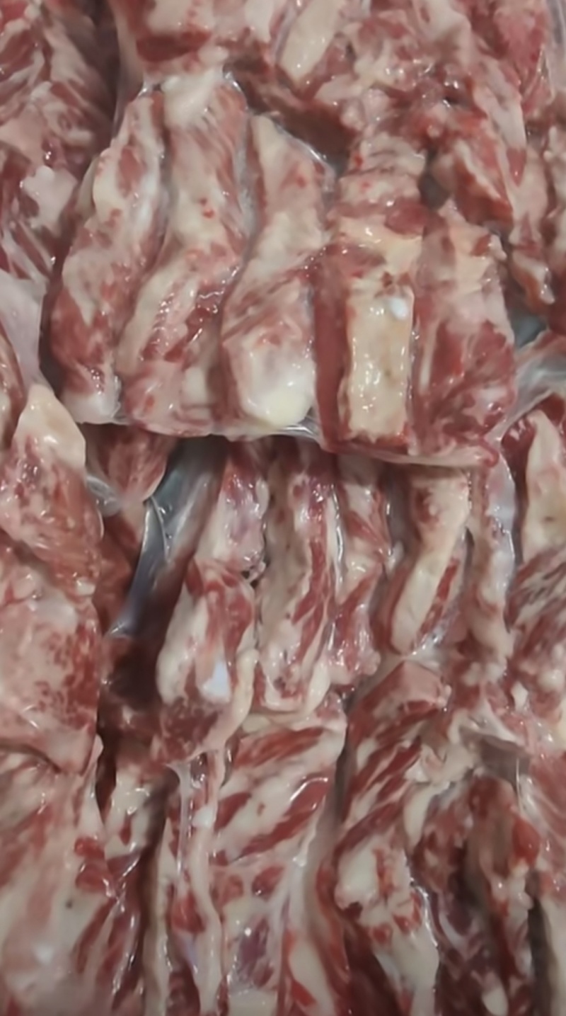 谷饲牛腹肉条