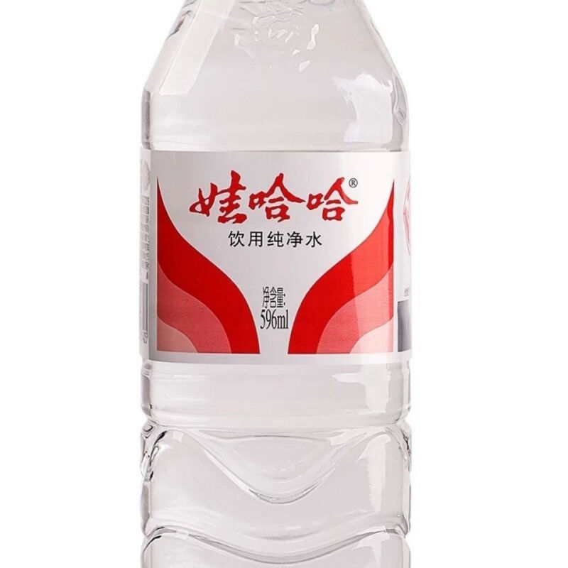 娃哈哈塑包纯净水12瓶×596ml