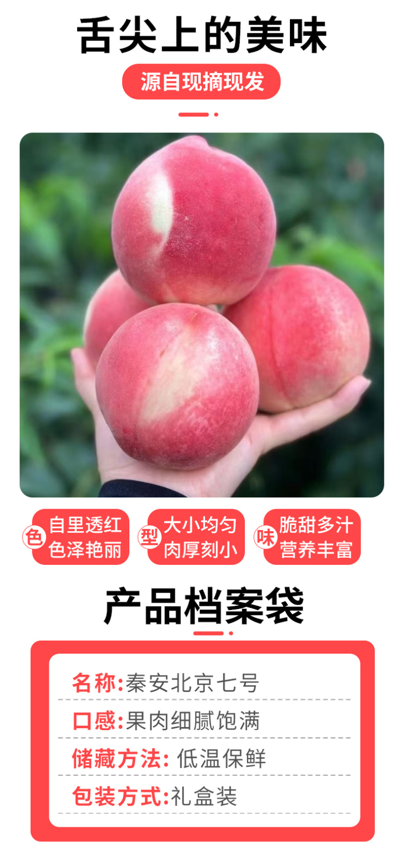 正宗秦安蜜桃孕妇桃现摘甘肃天水水蜜桃北京七号新鲜桃子顺丰