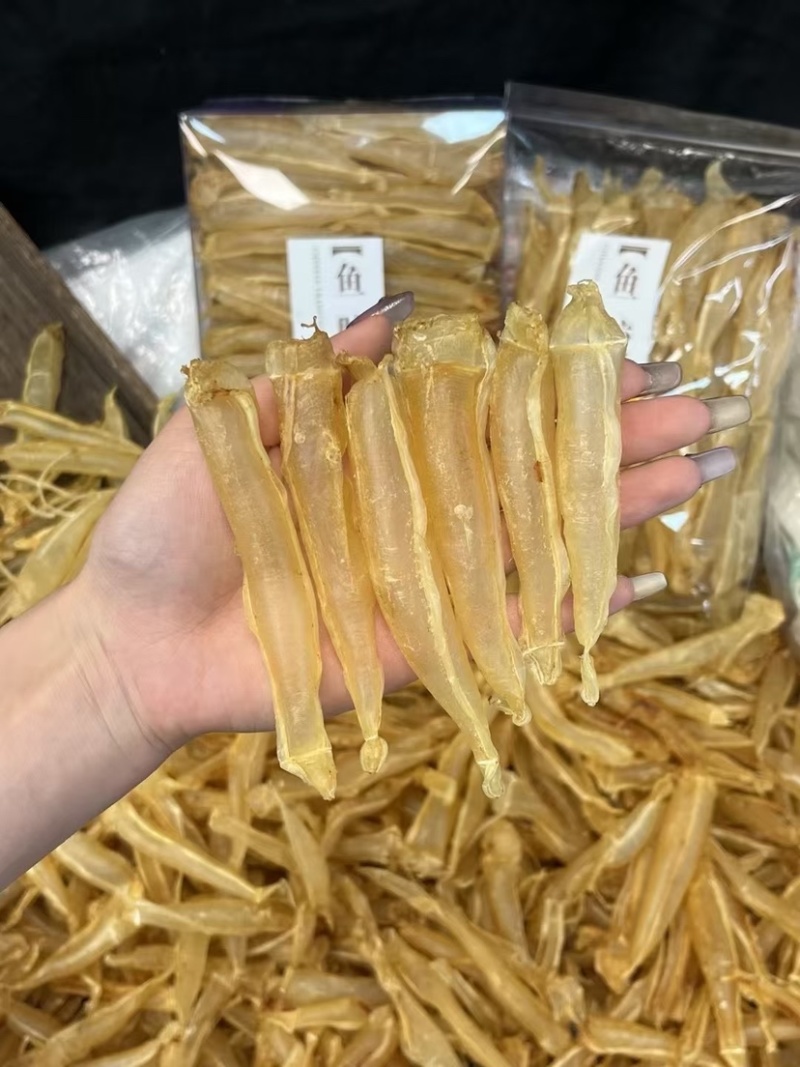 鱼胶金龙筒金龙胶鳘鱼胶黄花胶鸡蛋胶深海花胶干货滋补食材