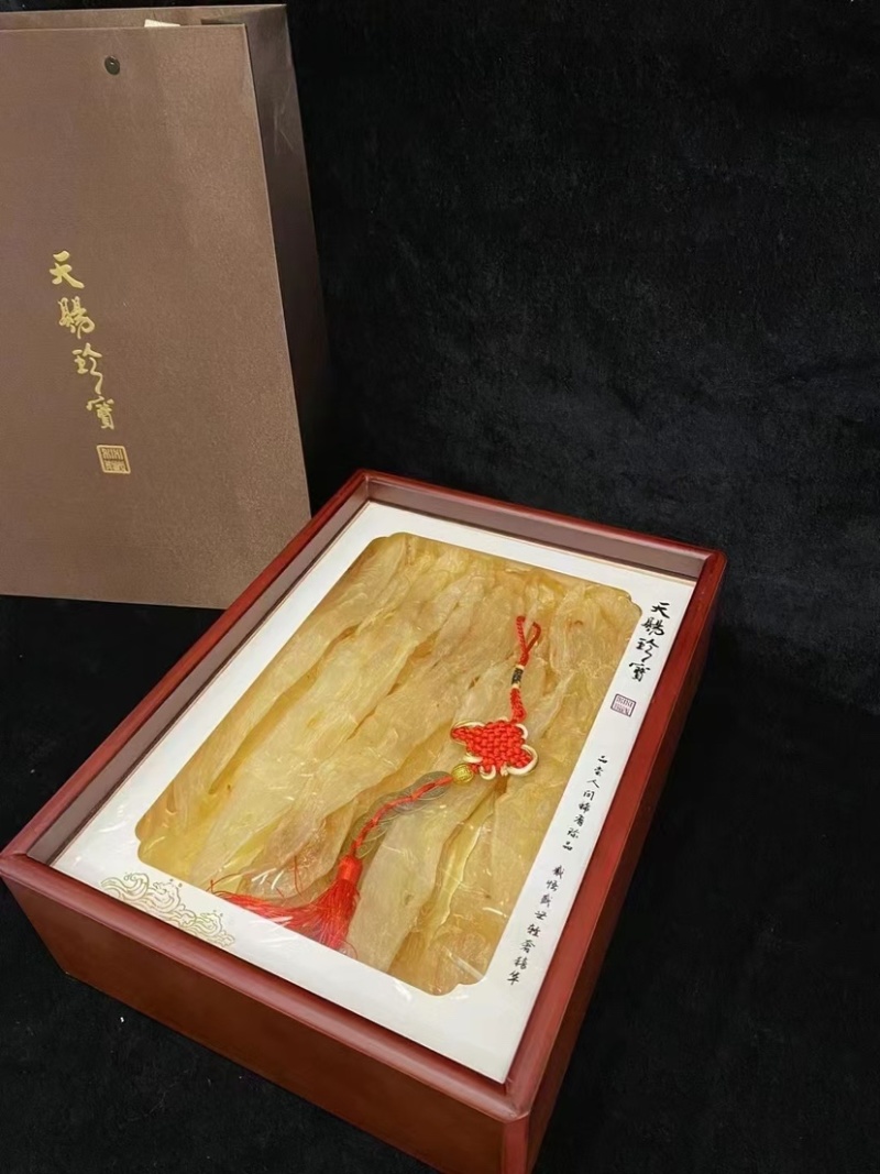 鱼胶花胶阴阳条阴阳公北海鳘鱼胶清水足干肉厚孕妇滋补品