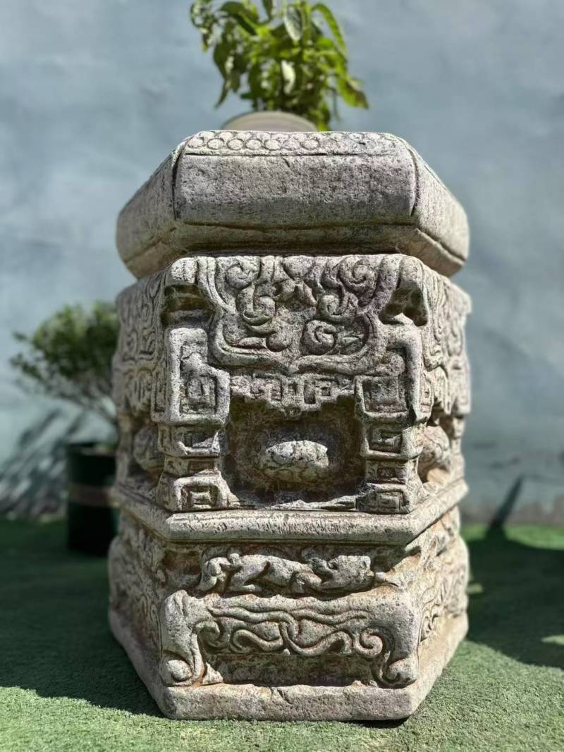 老青石石墩一对，特价️2399[庆祝][庆祝][庆祝