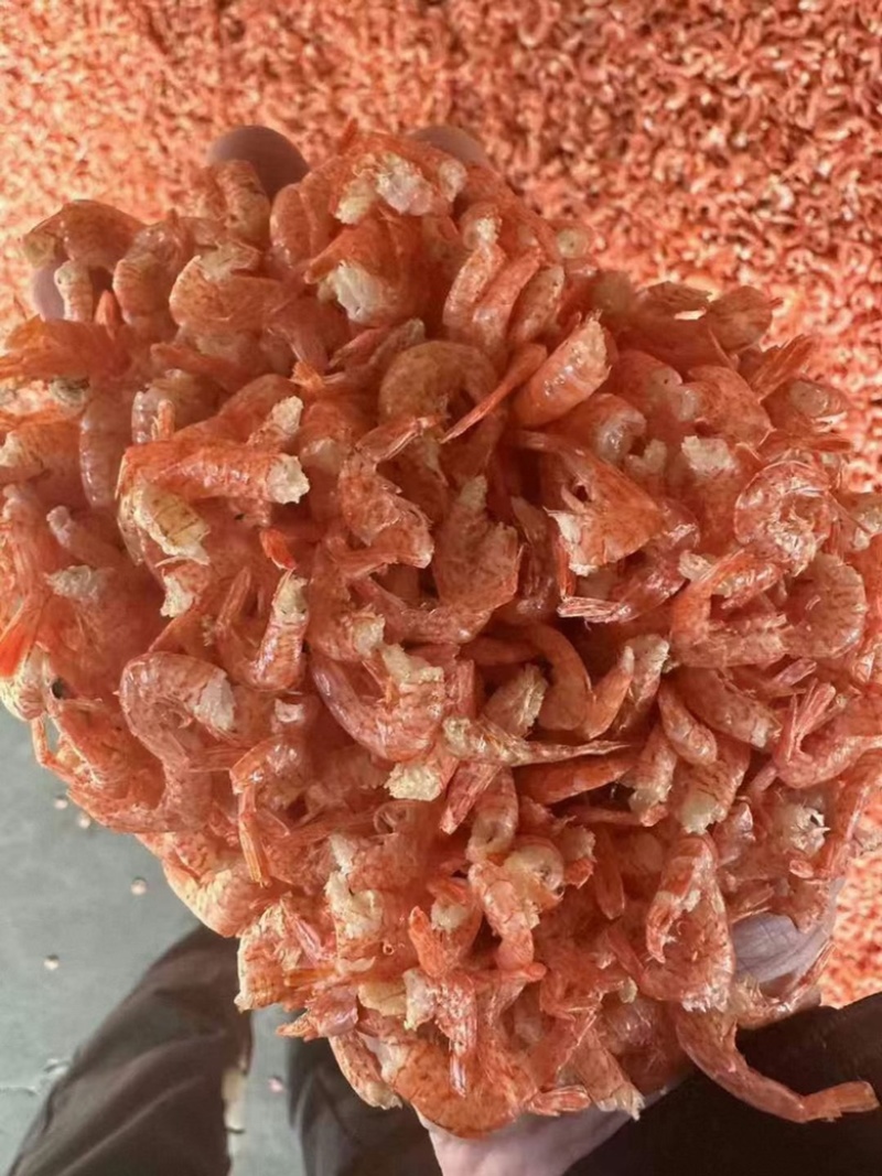 樱花虾尾地摊电商批发河虾干虾尾湖南特产小河虾干干虾