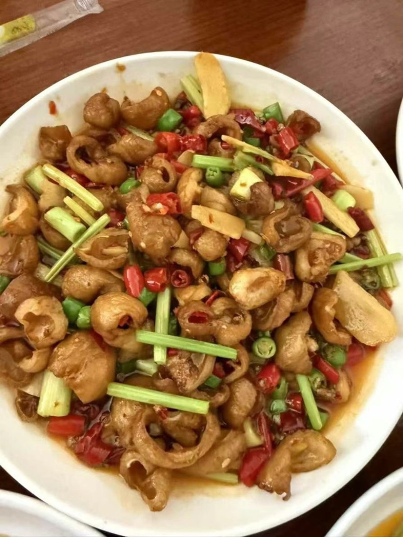 全熟卤肥肠去油90开袋加热就可食用商用批发
