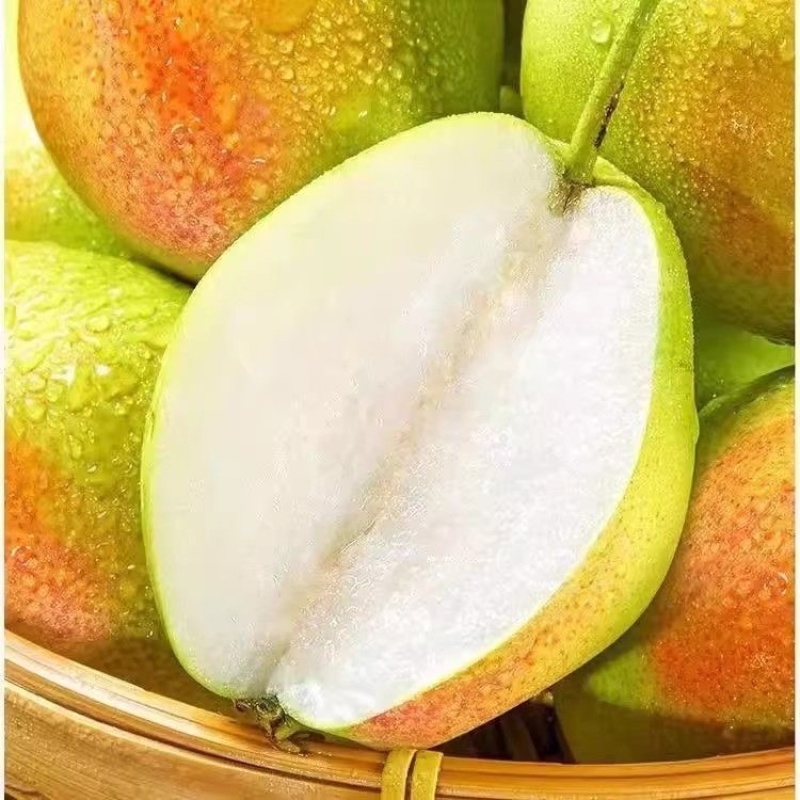 七月红梨，一件代发，多多买菜，社区团购，个个红