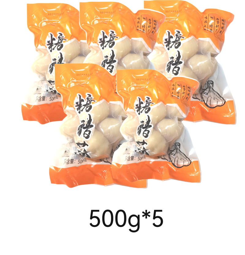 【糖醋蒜一袋500g】***********