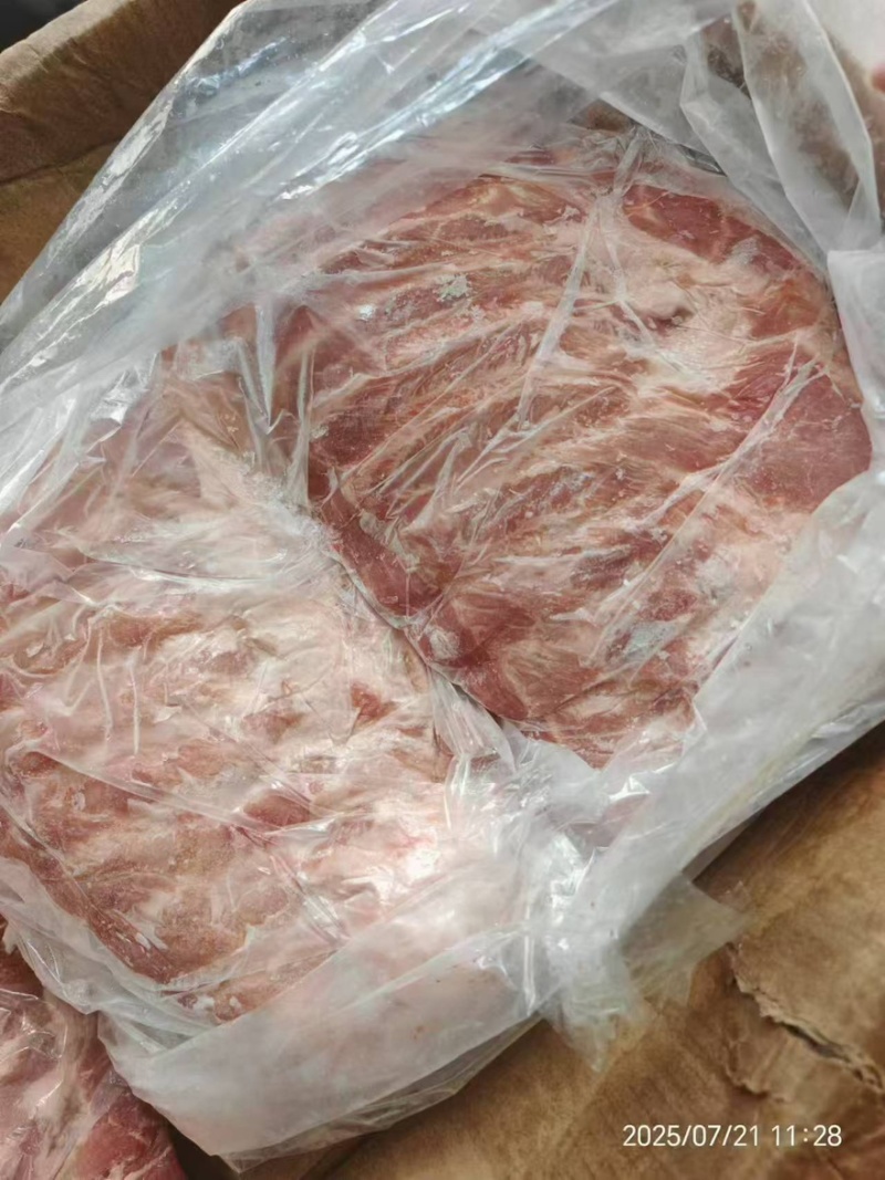 【猪肋排】山东产地一级肥猪肋排冷链直发规格齐全可视频看货