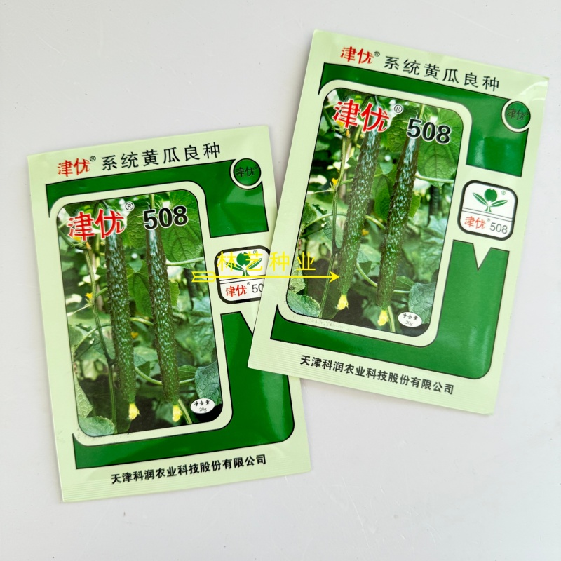 津优508黄瓜种子天津科润牌丰产抗病短瓜把绿肉短刺耐热