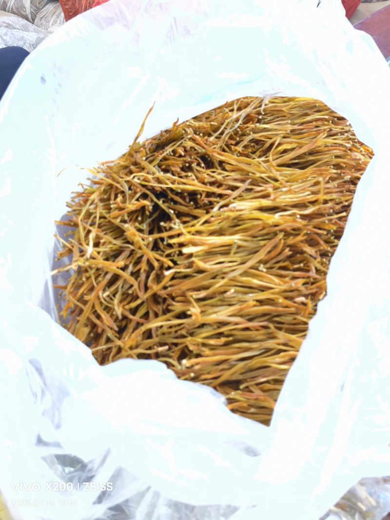 陕西澄城无硫精品熟直条黄花菜