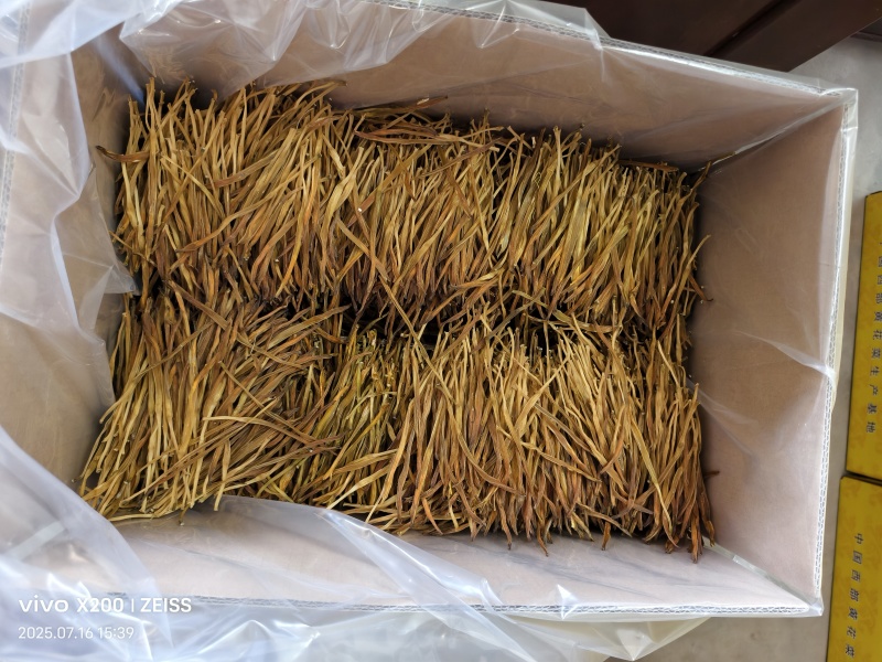 陕西澄城无硫精品熟直条黄花菜