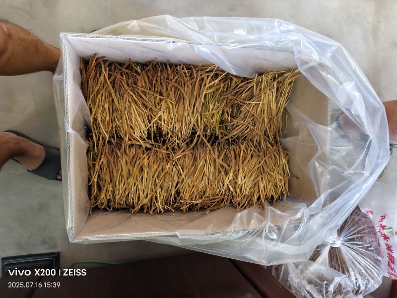 陕西澄城无硫精品熟直条黄花菜