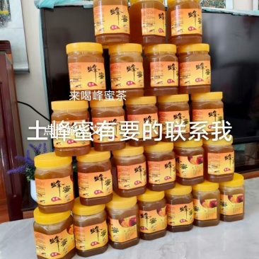 甘肃天水深山中华土蜂蜜品质有保障农家自产波美度42很人