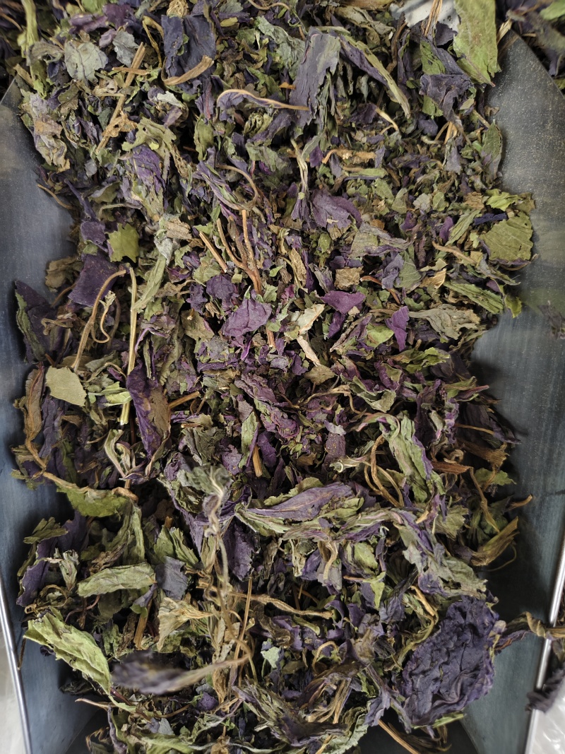 紫苏叶紫苏叶切段批发零售