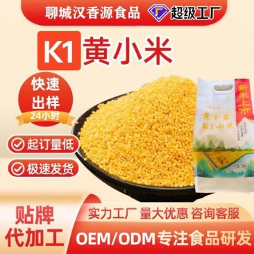 黄金苗小米金苗小米K1小米内蒙小米敖汉旗小米农产品