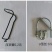 大棚配件椭圆卡小钉卡槽卡簧连接片压顶簧各种规格都有