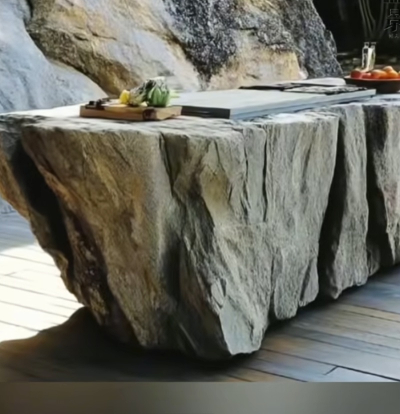 仿石茶桌