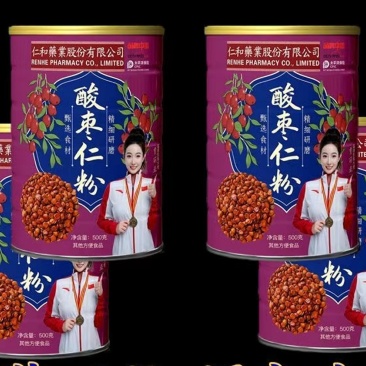 【全新升级】膳选酸枣仁粉500g即食冲饮晚安好梦混合酸