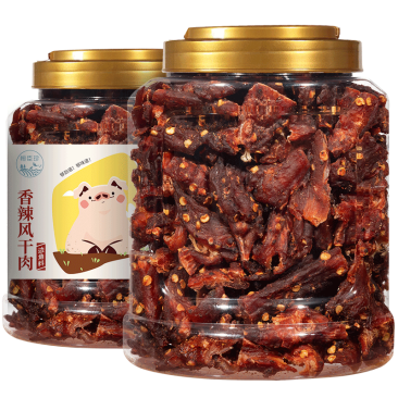 风干猪肉干条边角料零食按斤卖称肉脯鸡牛肉干高蛋白饱腹休闲即食