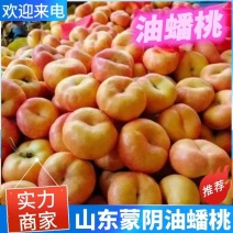 《油蟠桃》蒙阴油蟠桃/一件代发/原产地现摘/可全国发货