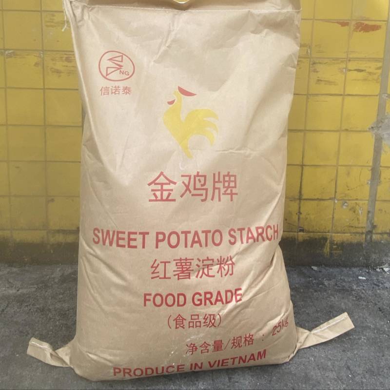 越南产100%纯红薯淀粉原包进口，不掺杂