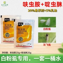 钉久20%呋虫胺啶虫脒抗性蚜虫白粉虱烟粉虱灰飞虱杀虫剂