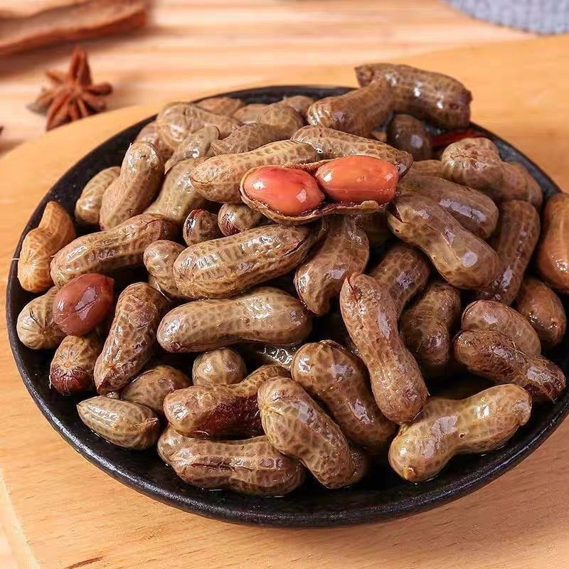 五香味，香辣味水煮花生卤汁花生