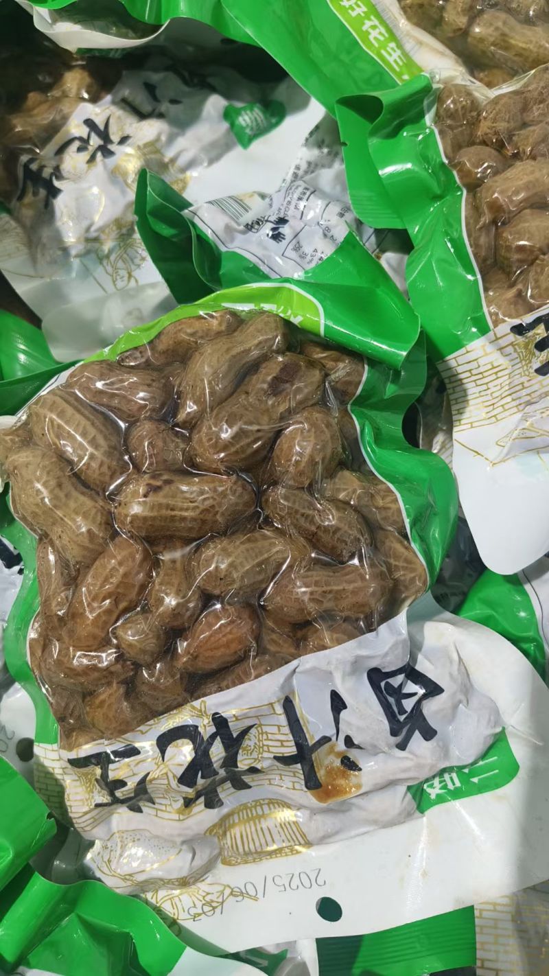 五香味，香辣味水煮花生卤汁花生
