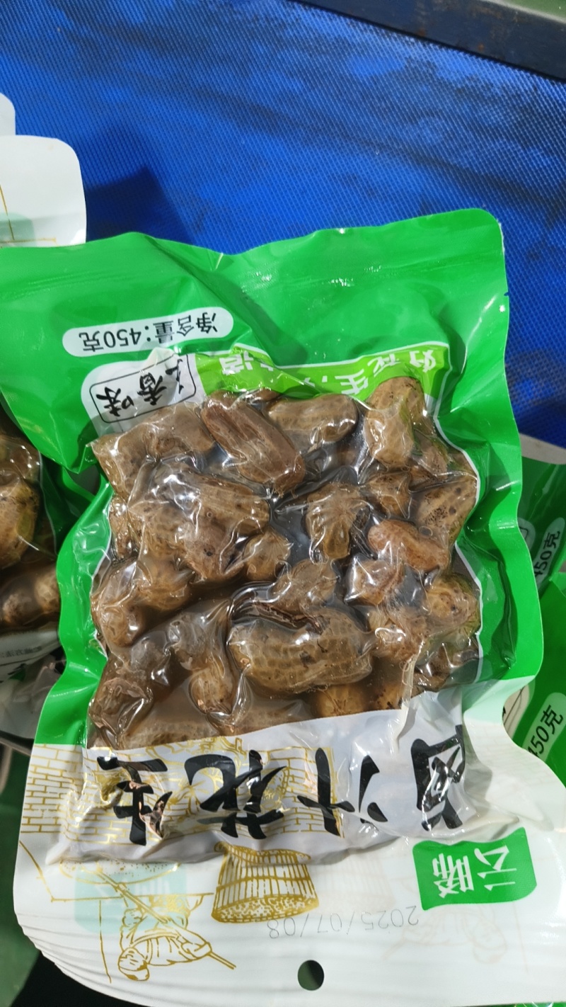五香味，香辣味水煮花生卤汁花生