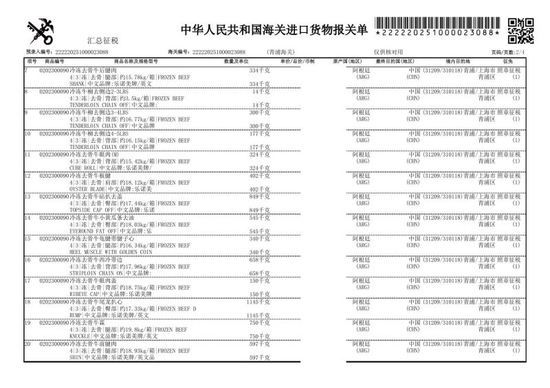牛板腱保质保量供货批发零售价钱可谈