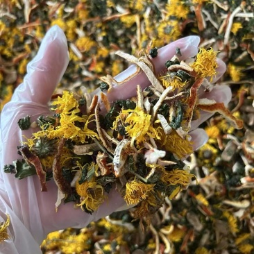 陈皮菊花茶