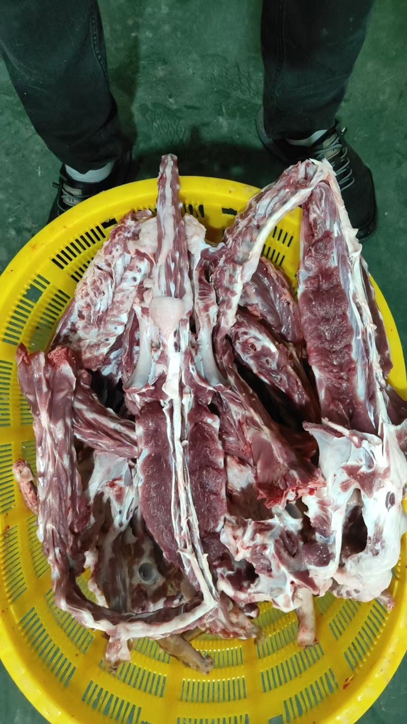 【羔羊肉龙骨】当地草饲绵羊脊骨，鲜冻品免费加工！常年有货