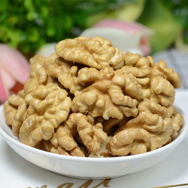 新货生核桃仁500g新鲜小包装去壳孕妇零食原味大