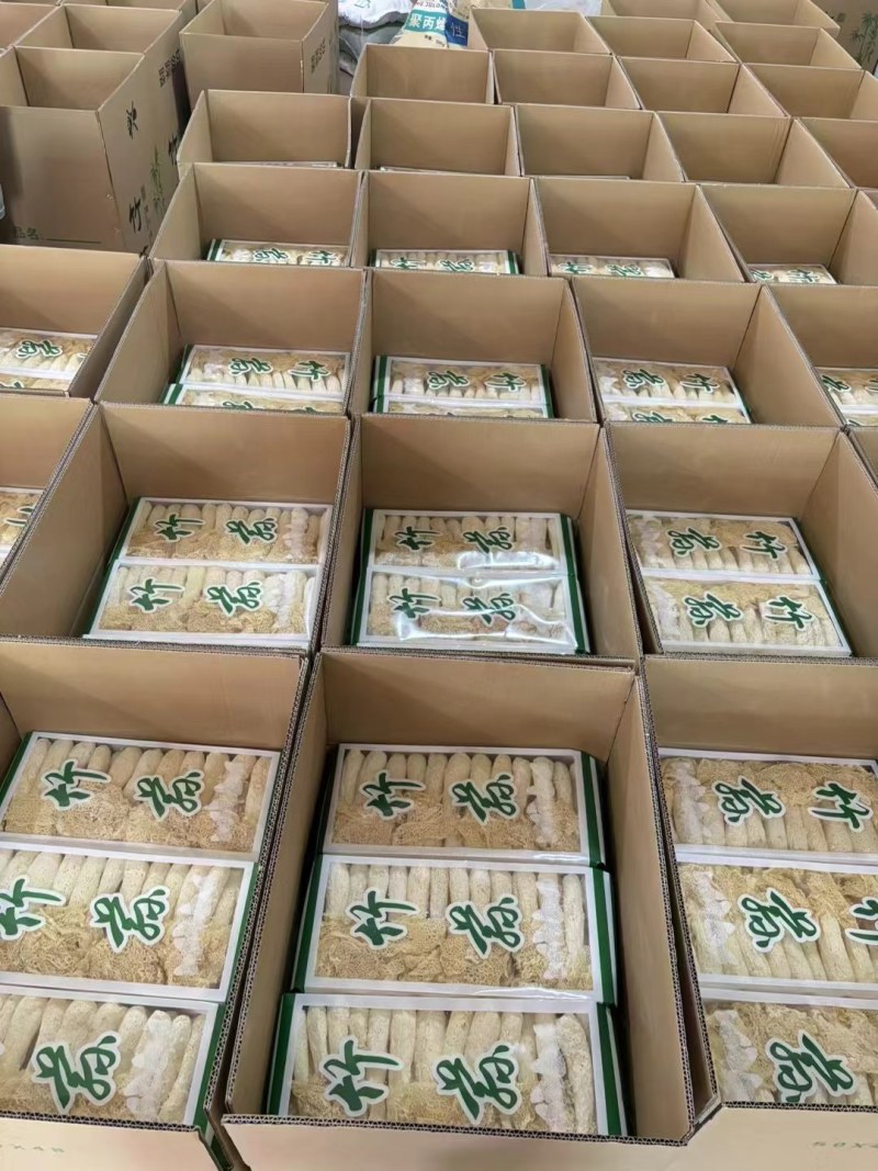 特级竹荪纯杆无裙竹笙250g新鲜无硫竹孙菌菇类农家土特产