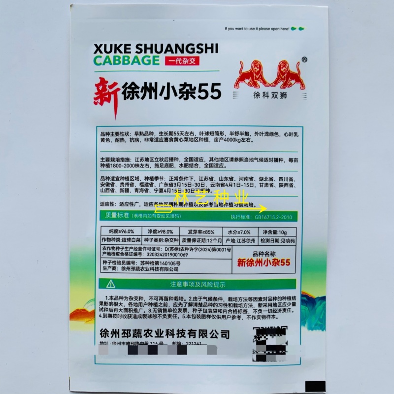 新徐州小杂55黄心大白菜种子鸡蛋黄白菜阳台庭院