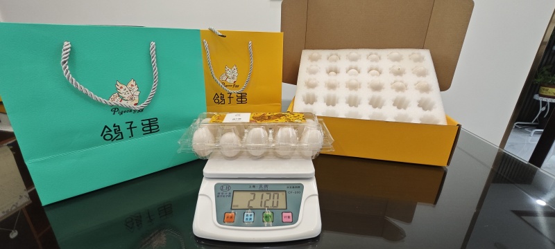 鸽子蛋！原粮蛋，无精蛋，厂家，下单72小时内生鲜全国直发