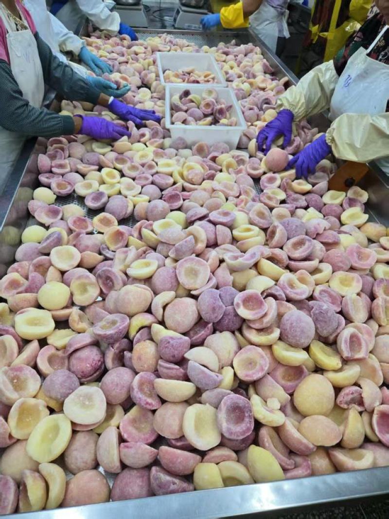 【量大优惠】速冻水蜜桃品质保障对接全国批发电商商超