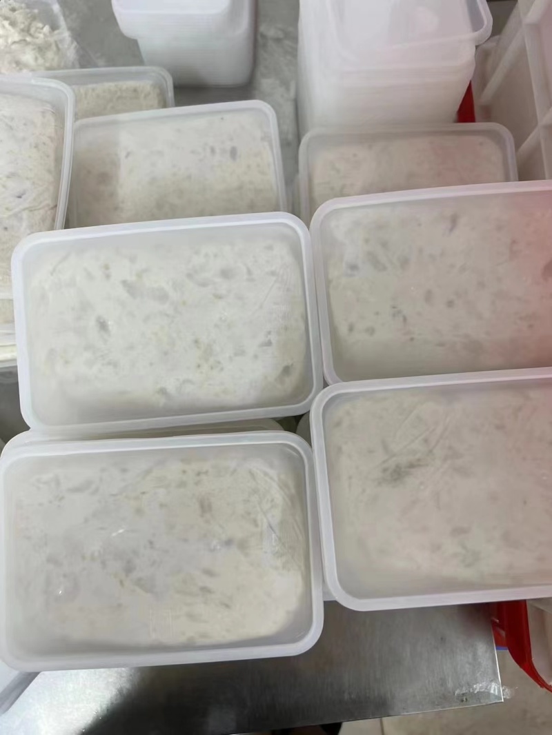 墨鱼滑纯手工墨鱼胶墨鱼丸子原材料一斤一盒可定制标签