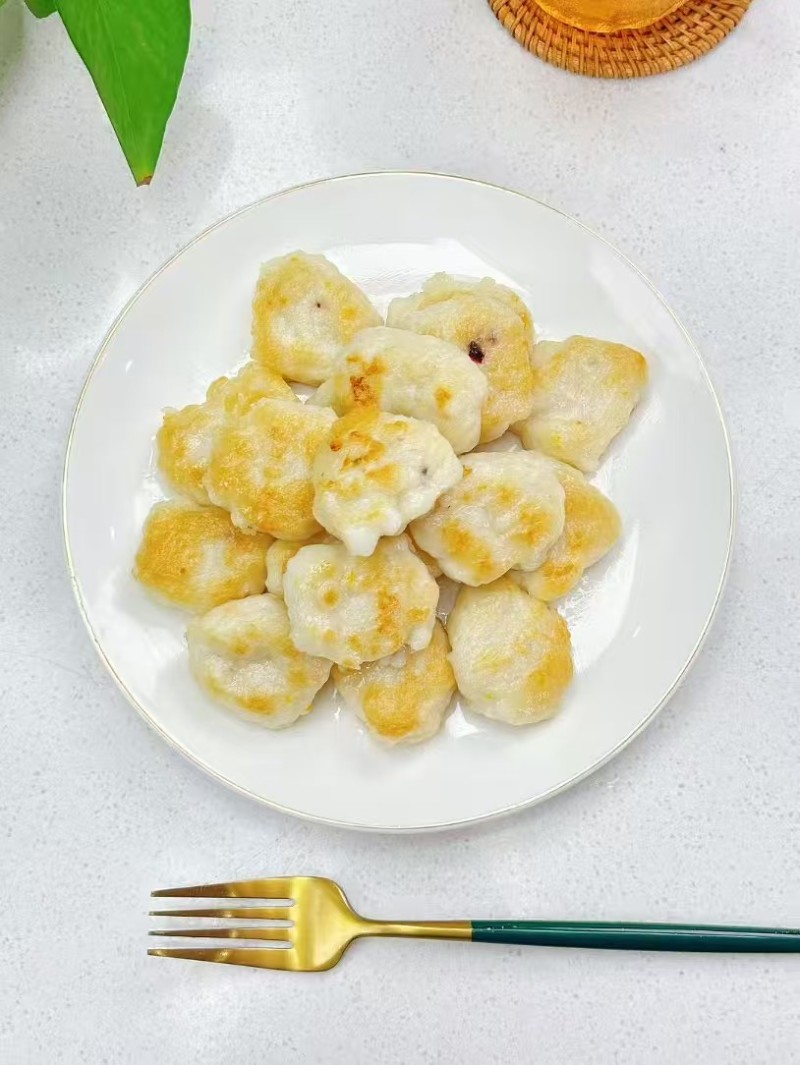墨鱼滑纯手工墨鱼胶墨鱼丸子原材料一斤一盒可定制标签