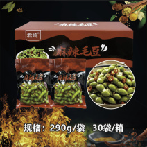 麻辣毛豆冷冻调味剪尾精品毛豆香辣蒜香毛豆凉拌凉菜开味