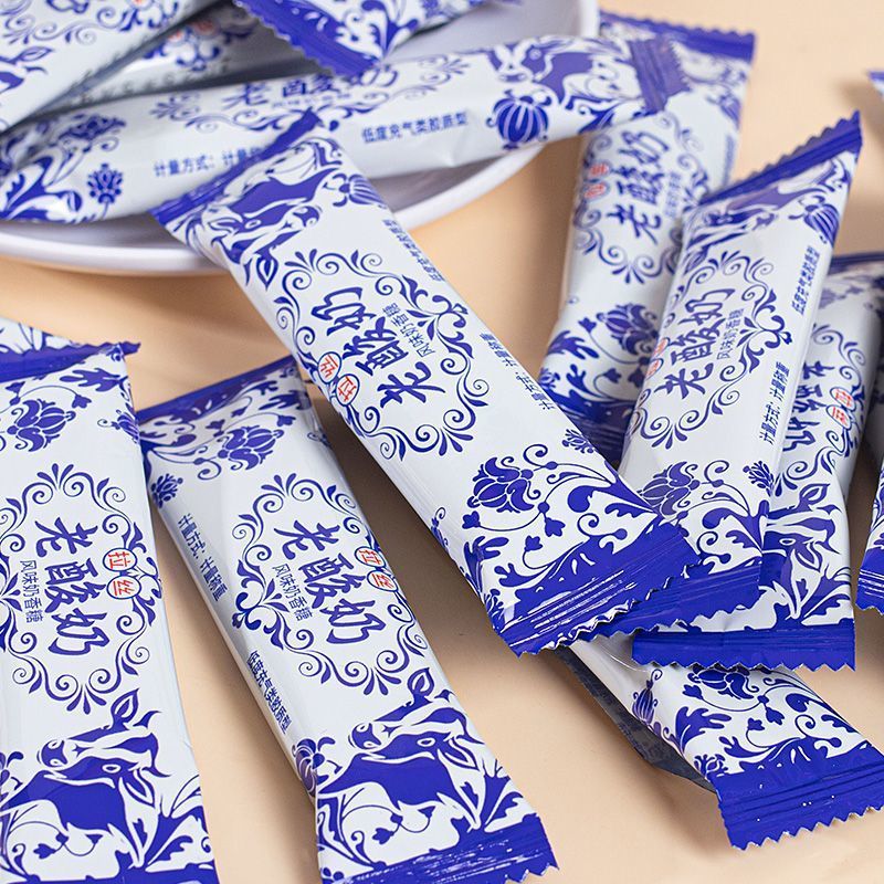 老酸奶风味软糖拉丝糖网红零食支持一件代发