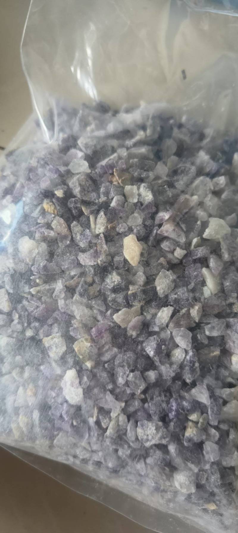 紫石英白石英萤石祥泰药材栈中药材批发零售实物拍摄