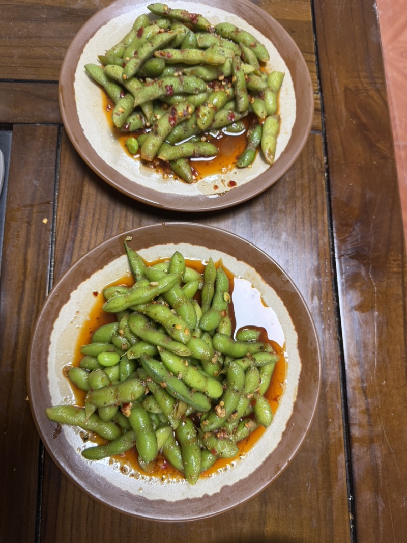 麻辣毛豆冷冻调味剪尾精品毛豆香辣蒜香毛豆凉拌凉菜开味
