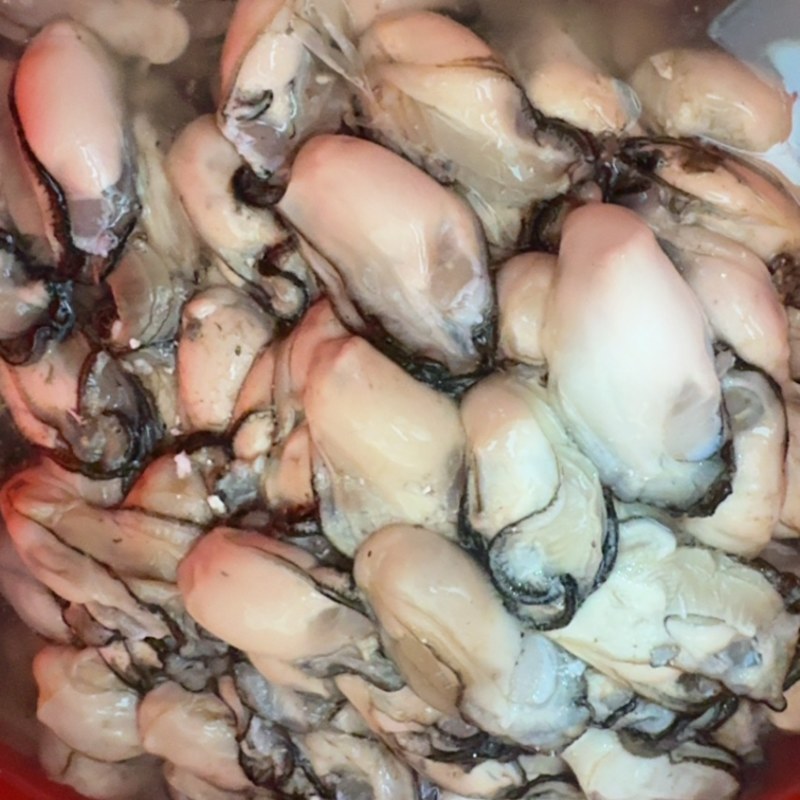生蚝肉，全壳生蚝