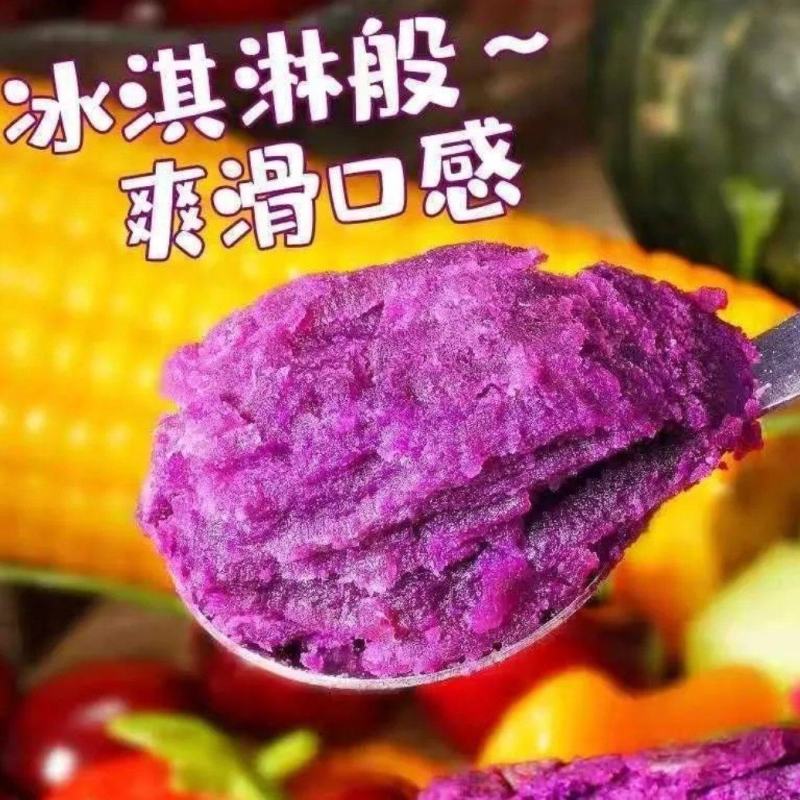 紫薯紫心电商地瓜红薯养殖红薯加工厂红薯