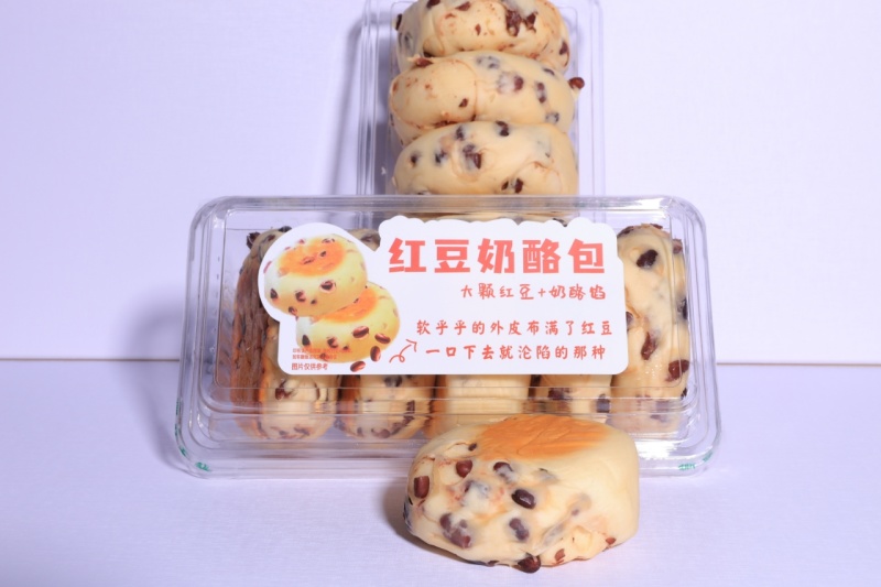 山东临沂红豆奶酪包工厂发货/奶酪面包营养健康/悠闲零食