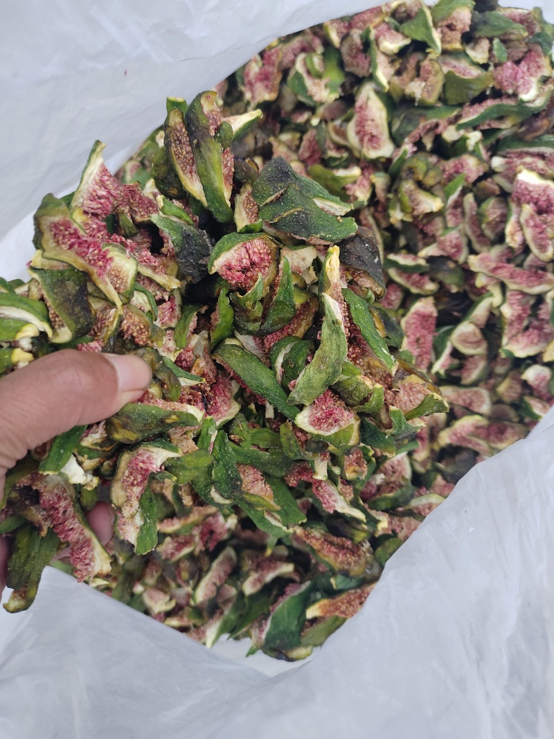 热销中山东威海荣成青皮无花果低温烘焙无花果烘干条
