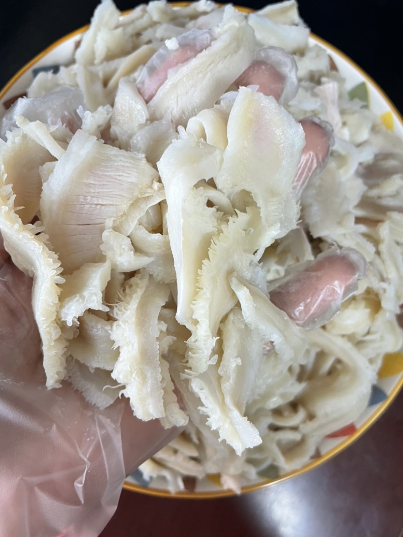 全熟白水牛肚片纯干货商用两斤一袋去腥切片解冻