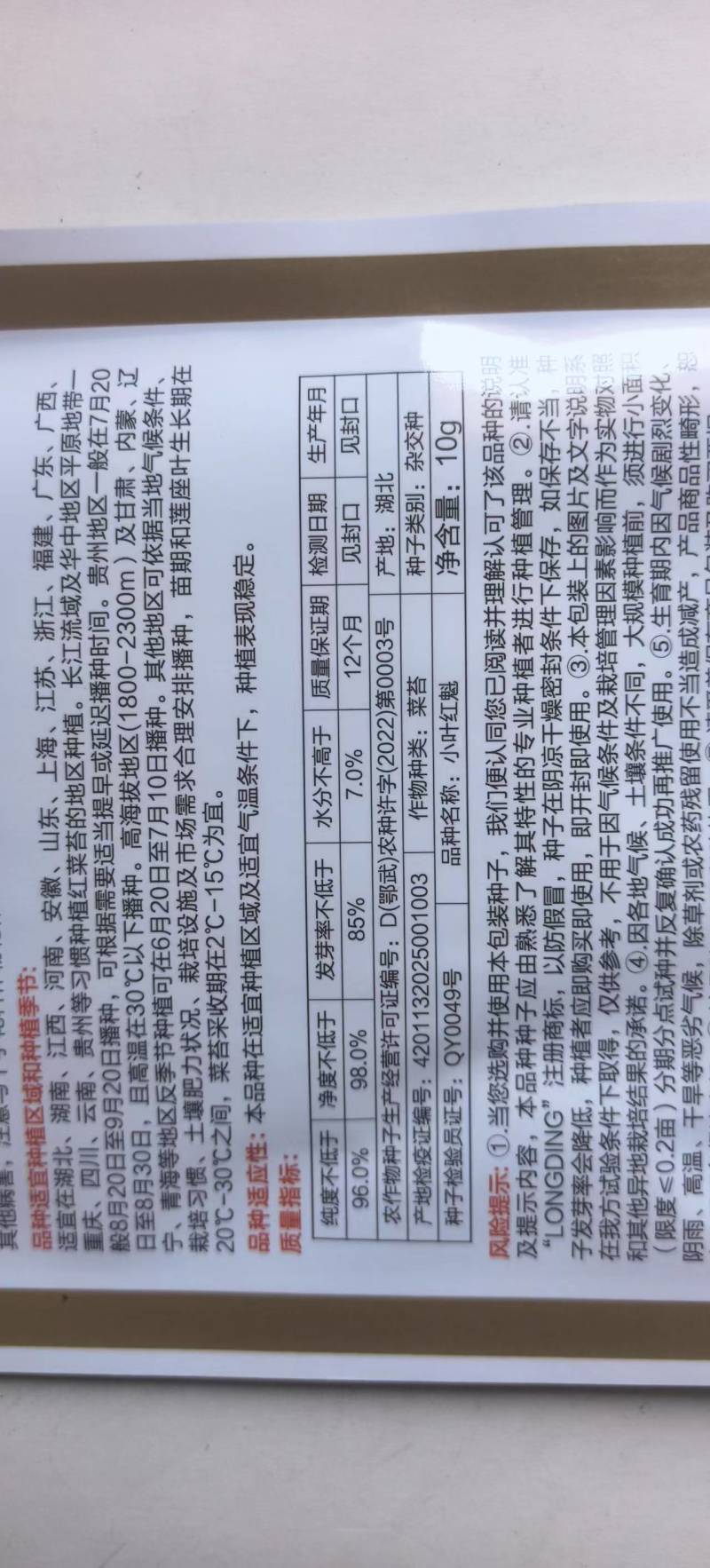 红菜苔种子小叶红魁早熟红亮小叶粗苔播后60天采主苔