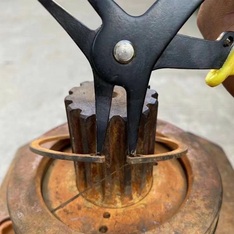 卡簧钳内外大号手工家用小号卡环钳挡圈钳卡簧钳二合一多功能